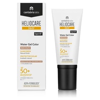 Fotoprotektor vatten-gel färg bronz spf 50+