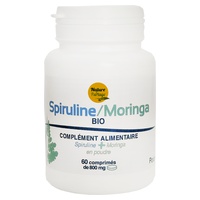 Espirulina Moringa 60 comprimidos - Nature et Partage | Natural Doctor