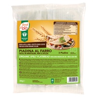 Celozrnná piadina z pšenice špalda