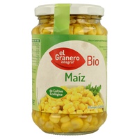 Maïs doux cuit biologique