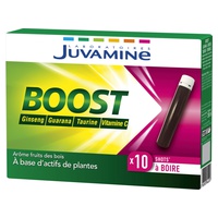 Boost ginseng,guaraná,taurina,vitamina C 10 unidades de 25ml - Laboratoires Juvamine | Natural Doctor
