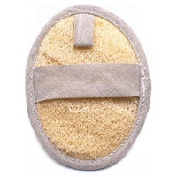 Oval ekologisk badluffa-handduk