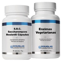 Pack travelers care: S.B.C + Enzimas vegetarianas 50 cápsulas + 120 comprimidos - Douglas Laboratories | Natural Doctor