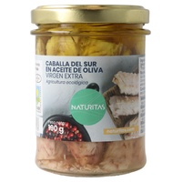 Makrela jižní v extra panenském bio olivovém oleji