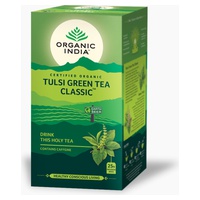 Tulsi Té Verde 25 bolsitas infusoras - Organic India | Natural Doctor