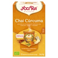 Chaï Cúrcuma bio 17 bolsitas infusoras de 2g - Yogi Tea | Natural Doctor