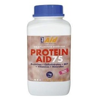 Protein Aid 75 Fresa 1 kg de polvo - Just Aid | Natural Doctor