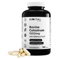 Calostro bovino 1500 mg 180 cápsulas de 1500mg - Hivital