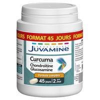 Cúrcuma condroitina glucosamina - formato de cura longa 90 comprimidos - Laboratoires Juvamine
