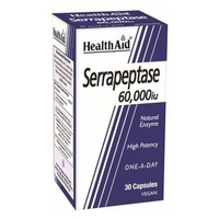 Serrapeptasa 30 cápsulas - Health Aid | Natural Doctor
