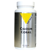 Calcium Coral 60 cápsulas - Vitall +