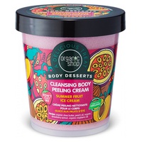 Body dessert - tisztító testradír nyári gyümölcsös jégkrém