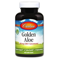 Golden Aloe 100 mg 60 perlas - Carlson Labs | Natural Doctor