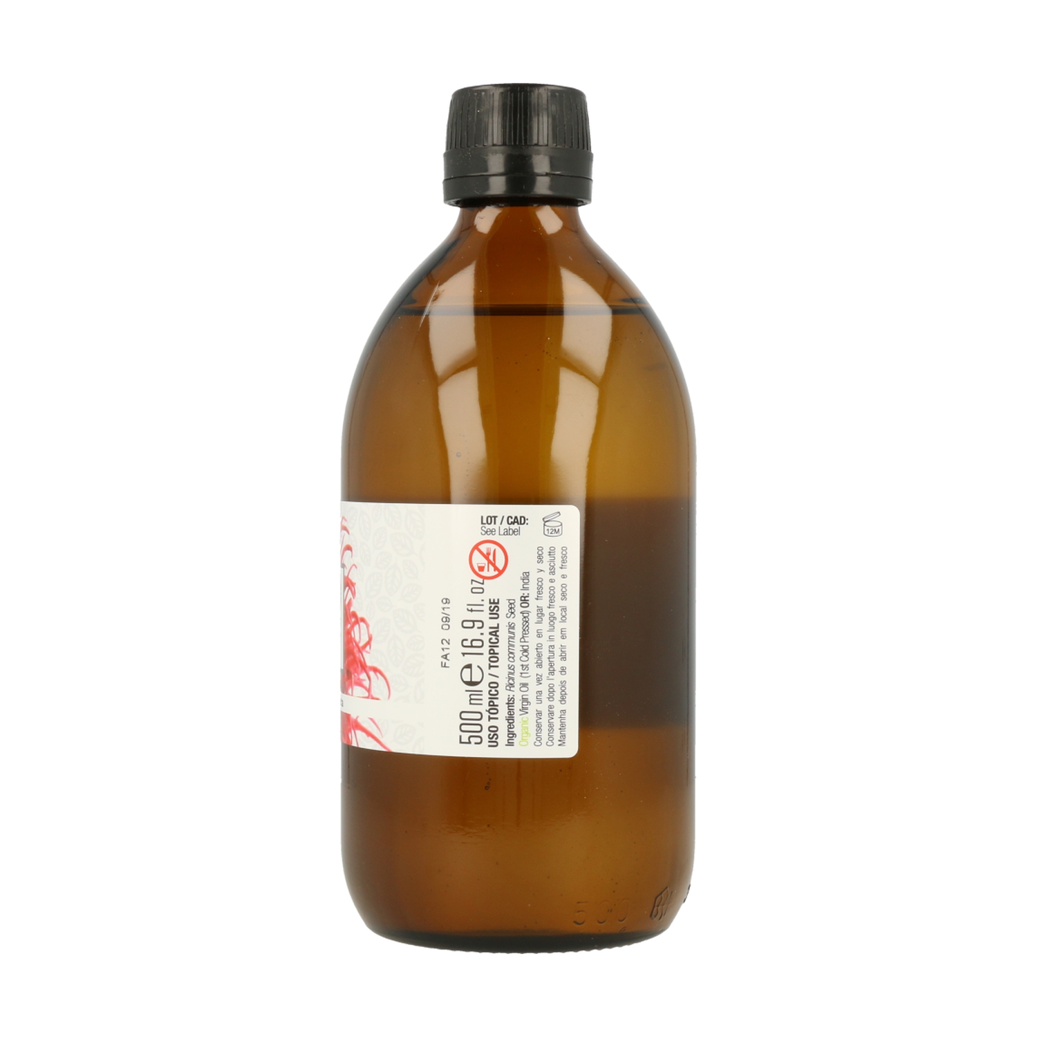 Aceite Vegetal Ricino Virgen Bio Terpenic