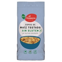 Ekologiska glutenfria rostade cornflakes