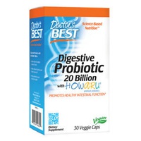 Probiótico digestivo 20 mil millones de UFC 30 cápsulas vegetales - Doctor's Best | Natural Doctor