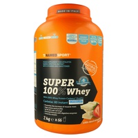 Super 100% whey 2 kg de polvo (Fresa - Chocolate) - Named Sport | Natural Doctor