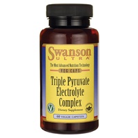 Complejo de electrolitos de triple piruvato 60 cápsulas vegetales - Swanson | Natural Doctor