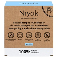 Champô + condicionador sólido sensível