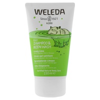 Mousserande lime barn 2-i-1 schampo och gel