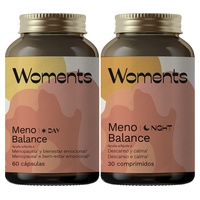 Woments Pack Menobalance Day & Night | Suplementos Bienestar Menopausia | Sofocos, Sueño y Estado de ánimo | Natural Doctor