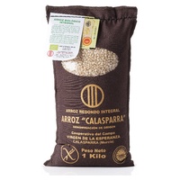 Hnědá kulatá rýže "calasparra"