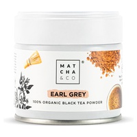 Té Negro Earl Grey en Polvo 30 g de polvo - Matcha & Co | Natural Doctor