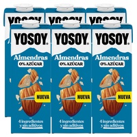 Pacote de bebida 0% amêndoa 6 unidades de 1L - YoSoy