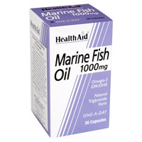 Aceite de Pescado Marine Fish 30 cápsulas de 1000mg - Health Aid | Natural Doctor