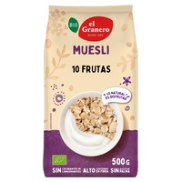 Muesli 10 Frutas Bio