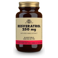 Resveratrol com Extrato de Vinho Tinto 30 cápsulas de 250mg - Solgar