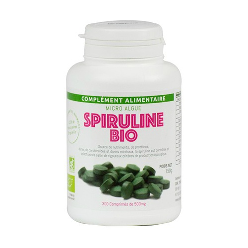 Buy Organic Spirulina 300 Tablets Of 500mg Dr Theiss Naturitas