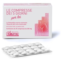 Las tabletas de 5 días 14 g - Argital | Natural Doctor