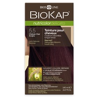 Delicato 5.50 castanho claro mogno 140 ml (Castanho claro caoba) - Biokap