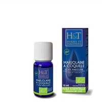 Aceite esencial de mejorana con cáscara (Origanum majorana) Orgánica 10 ml de aceite esencial - Herbes & Traditions | Natural Doctor