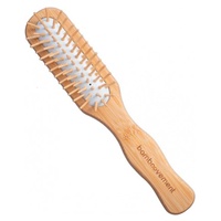 Escova para cabelo de bambu fsc alongada