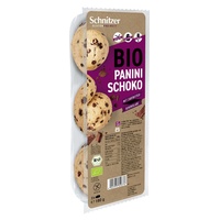 Glutenfria paninibullar med choklad