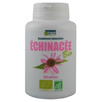 Echinacea orgânico 200 cápsulas vegetais de 210mg - JOLIVIA