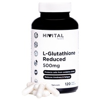L-Glutationa Reduzida 500mg 120 cápsulas - Hivital