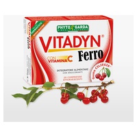 Vitadyn Ferro con Vitamina C 20 tabletas efervescentes - Phyto Garda | Natural Doctor