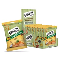 Paket med 8 kikärtsnacks med morot