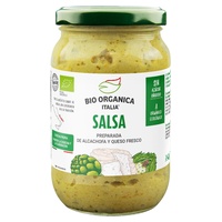 Molho de alcachofra e queijo fresco 350 g - Bio Organica Italia