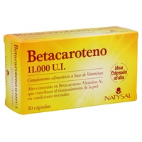 Betacaroteno Complex 30 cápsulas - Natysal | Natural Doctor