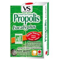 Gomas de eucalipto propóleos ecológicos sin azúcar 45 g - Vecteur Sante | Natural Doctor