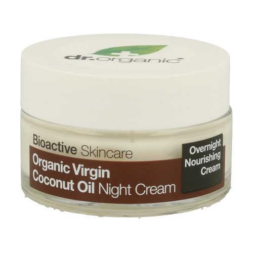 Buy Organic Virgin Coconut Oil Night Cream 50 ml of cream Dr. Organic