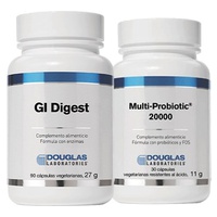 Pack digestive care 1: multi-probiotic 30 + GI digest 90 + 30 cápsulas vegetarianas - Douglas Laboratories | Natural Doctor