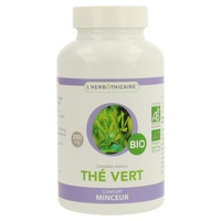 Extracto de hoja orgánica de té verde 60 cápsulas de 250mg - L'Herbothicaire | Natural Doctor
