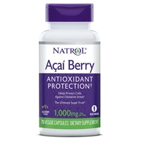 Acai berry antioxidante 75 cápsulas vegetales de 500mg - Natrol | Natural Doctor