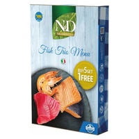 N&d cat přírodní rybí trio krmivo