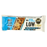 Total proteinbar med låg sockerhalt (smak av chokladchips och kakor)